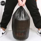 15 Packs/Roll Kitchen Garbage Bags 60x80cm Disposable Plastic Trash Bags Home Storage Bag Thickened Large Cleaning Waste Bag