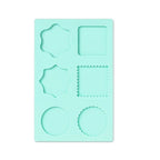 Wax Seal Stamp Silicone Mold Pad Multiple Sizes Sealing Wax Mould Mats Sealing Fix Shapes Envelope Invitation DIY Scrapbook Tool