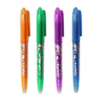 8/4pcs Erasable Gel Pen  Multi-Color0.5mm Tip Painting Writing Drawing School Black Blue Red Pink Orange Green Purple Light Blue
