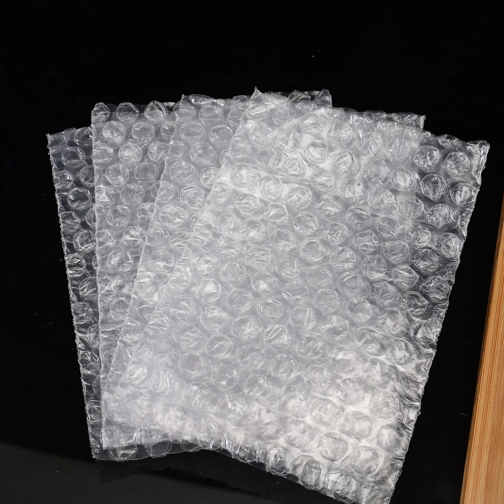 20-100pcs 15x20cm Bubble Mailers Plastic Wrap Envelope White Packing Bags Clear Shockproof Shipping Packaging Bag Film Wholesale