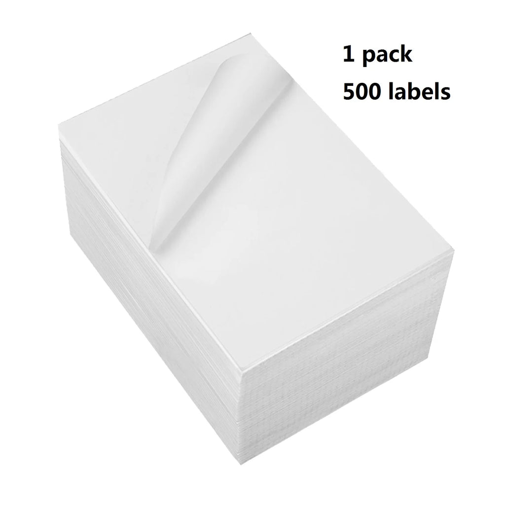 Fulet Hot Selling 4X6 10x15cm 100x150mm 500 Labels Fanfold Thermal Shipping Label compatible with most of thermal printers