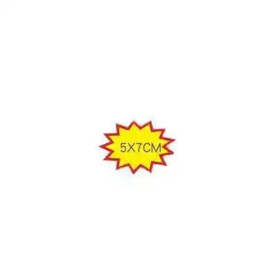 Burst Sign With Mid Flap Shelf Data Channel Pvc Star Pricecard Split Bursts Price Tag Card Pop Advertising Promotion Ticket