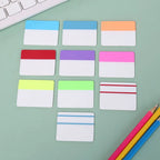 Waterproof Writing Index Transparent Sticky Tabs For Books File Folders Notebook Page Markers Self Adhesive Divider Tabs