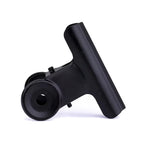 10-Pack Black Metal Paper Clip Office Stationery Small Book Fixing Clip Sketching Board Clip Household Supplies