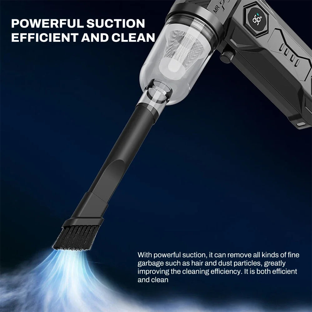 500000RPM Air Blower X11 Super Powerful Compressed Air Duster Electricity Consumption Display Air Vacuum Blower Jet Fan For Car
