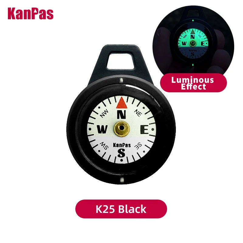 Kanpas EDC Outdoor Compass with Luminous / High Quality Compass / Outdoor Compass / Adventure Compass / K18 / K25