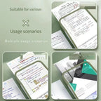 A4 Accordion File Folder Translucent 13 Pockets Expanding Letter Labels School Home Office Document Receipt Filing Organizer