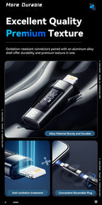 Essager Type C to Lighting OTG Adapter Digital Display Fast Charging Type-C Female To Lightning Male Connector For iPhone 15 14