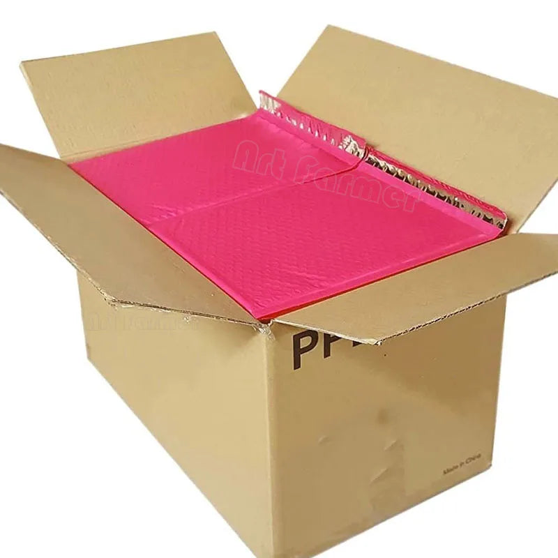 Bubble 100 Pcs Envelopes for Shipping Bags Padded Envelopes for Packaging Seal Mailing Gift Padding Purple and Pink Green