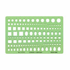 Jewelry Design Template Diamond Gemstone Drafting Ruler Kit Formwork Rulers Professional Designer Tools Supplies T-777-1 T-777-2