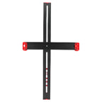 Aluminum Alloy T Square Hardware Jig 3 Sliderd Design Clear Markings Aluminium Alloy Body 60cm for Home Crafting Projects