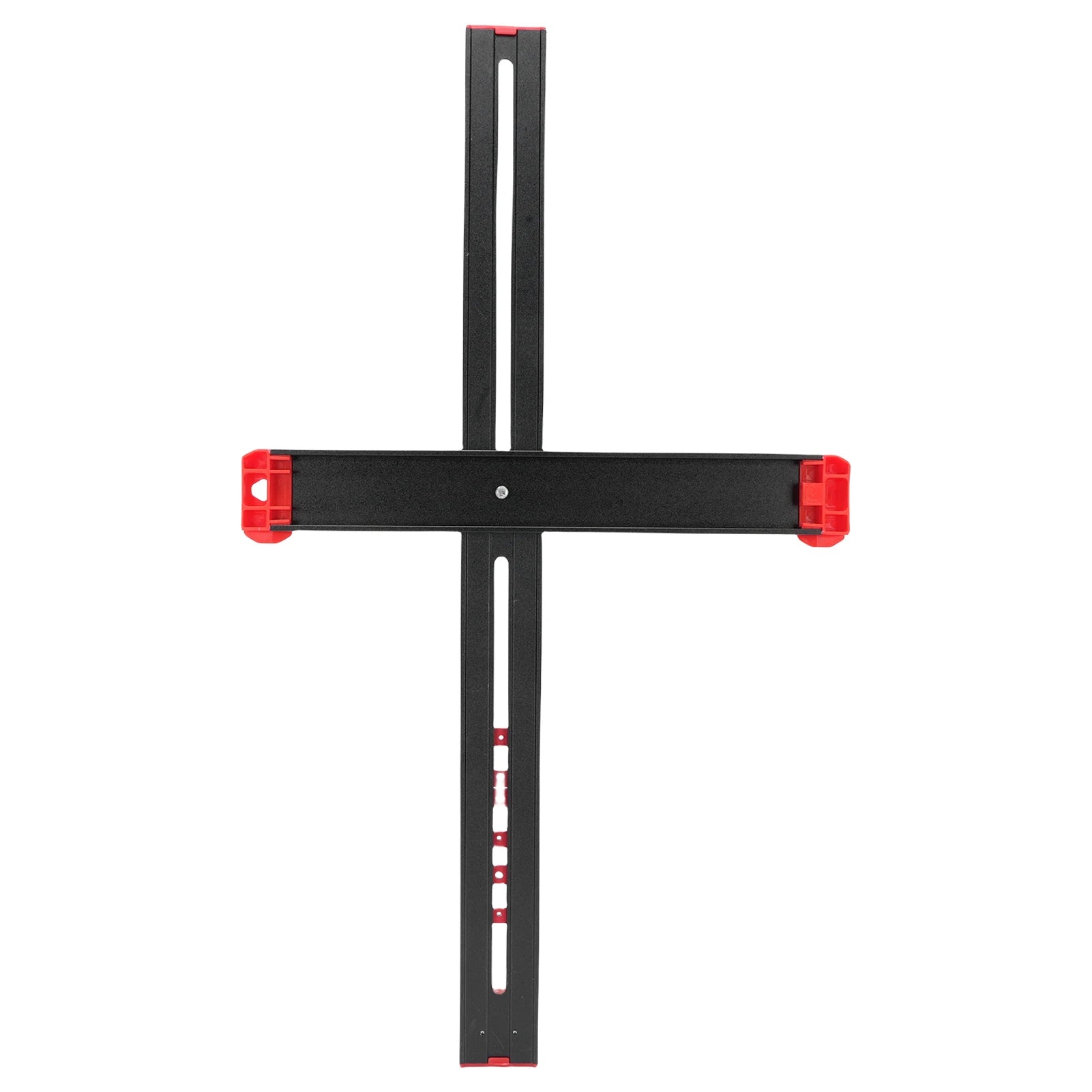 Aluminum Alloy T Square Hardware Jig 3 Sliderd Design Clear Markings Aluminium Alloy Body 60cm for Home Crafting Projects