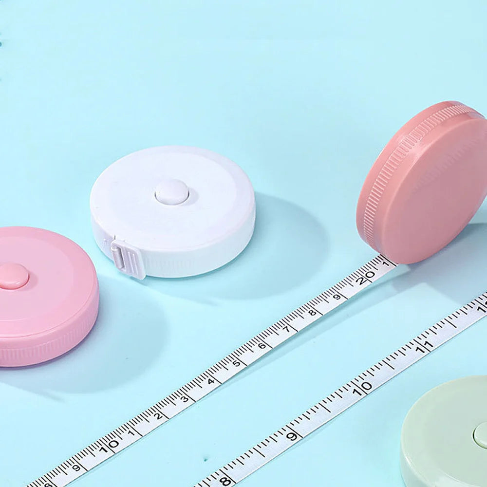 1Pcs 150cm Mini Tape Measure Body Sewing Flexible Ruler for Weight Loss Medical Body DIY Jewelry Making Accessories