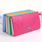 A6 Multi-layer 13 Grids Expanding Wallet File Folder Buckle Organ Bag Large Capacity School Office Data Storage Organizer Pouch