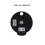 Stainless Steel Reusable Tassimo Pods with 4 Black Silicone Lid Tamper Compatible for-Bosch Tassimo Machine