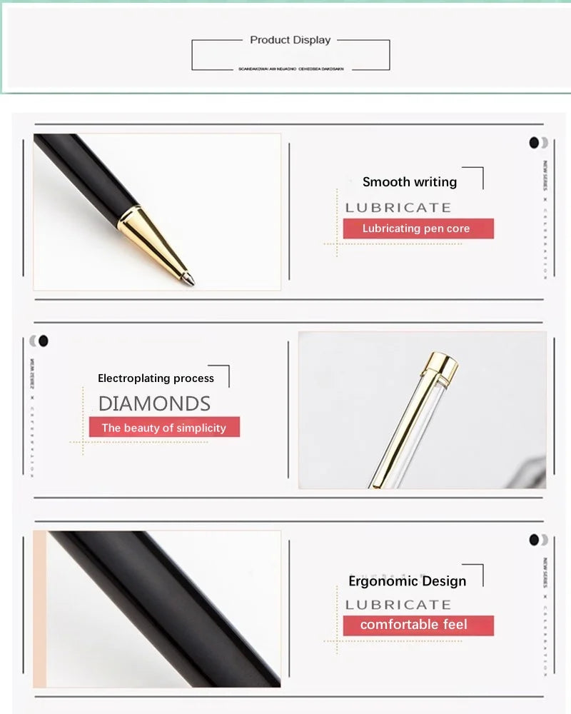 10 Pieces of Ballpoint Pens DIY Empty Pen Barrels for Handmade Quicksand Pens, Floating Flower Pens, Business Event Signature Pens, and Souvenirs