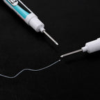 5/10PCS/Set 0.7mm 20mm Long Nib White Marker Pens Multi-Purpose Deep Hole Quick-drying Carpenter Oily Pen for Bathroom Wood