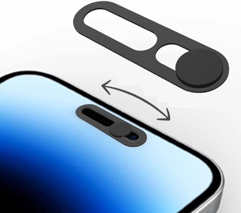 2PCS WebCam Cover Antispy Front Camera Lens Privacy Slider Protector for IPhone 17 Air 16 15 Pro Max Plus 17Pro Web Cam Sticker