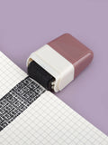 Retro Portable Confidential Stamp, Used for Privacy Personal Information Shielder Anti-Leak Stamp, School Supplies