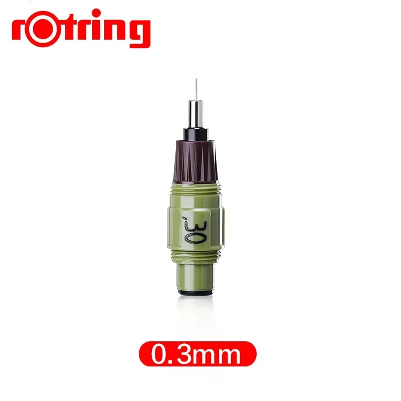 1pc rOtring Isograph Needle Pen 0.1-0.8mm Repeated replacement nib Addable Ink hook line pen Hand-painted/ Drawing Pen
