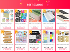 5PCS Stationery Storage Folder File Mesh Zipper Pouch A4 A5 A6 B5 2PCS A3 B4 Document Bag Zip File Folder School Office Supplies
