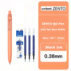 uniball ZENTO Standard 0.38/0.5mm Gel Pens,Water-Based Smooth Writing Roller Ball Pens Fit for a variety of occasions Stationery
