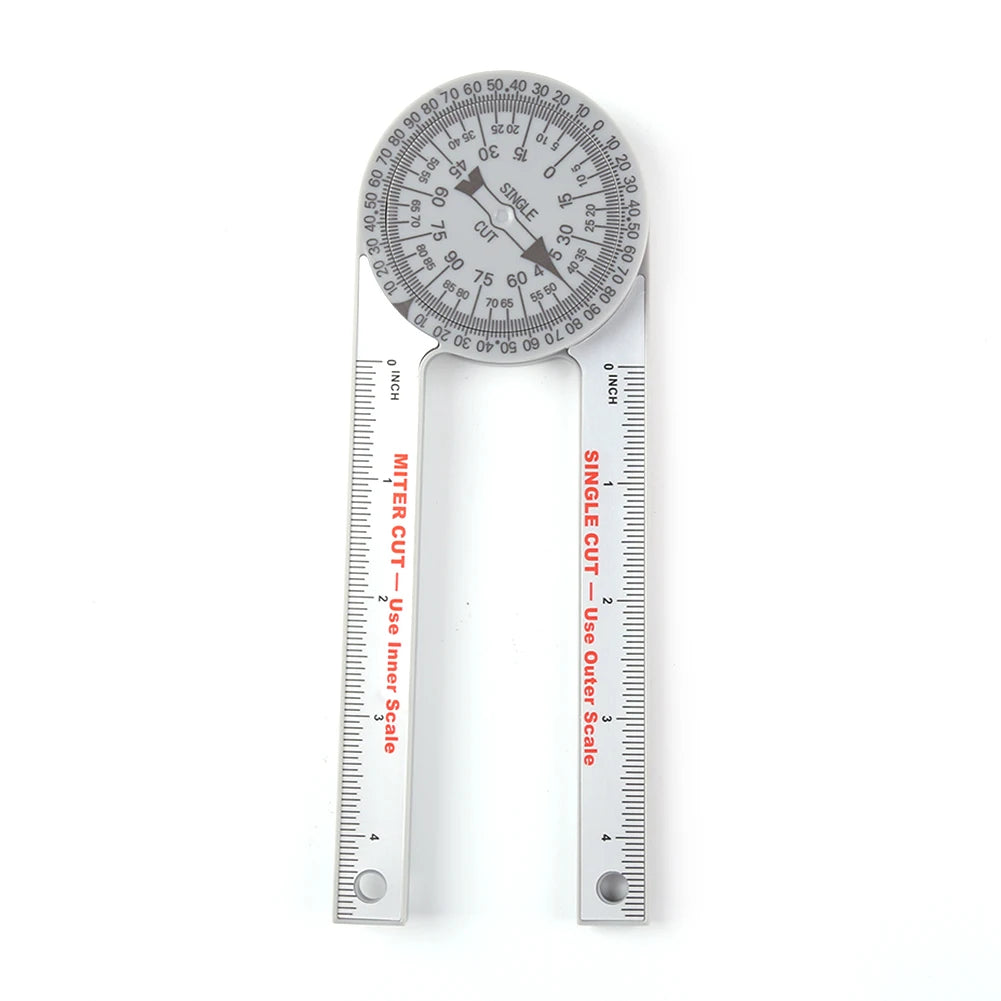 Professional Miter Saw Protractor Angle Finder Precision Miter Angle Finder Plumbers Woodworking Scale Mitre Saw Measuring Tool
