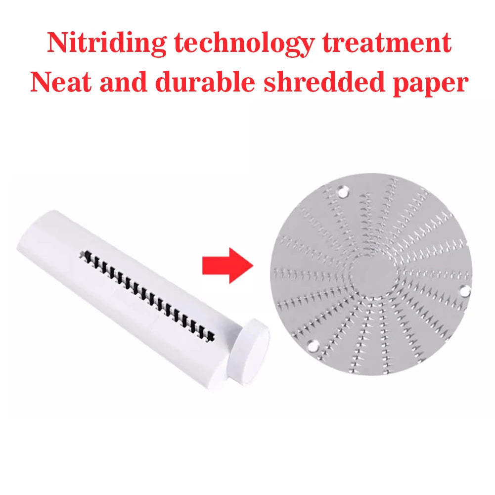 Portable Handheld Paper Shredder Lightweight Strip Cutting Machine For Students