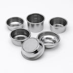 51mm 54mm 58mm Coffee Filter Basket Stainless Steel Coffee Powder Bowl Coffee Handle Bottomless Universal Coffee Powder Bowl
