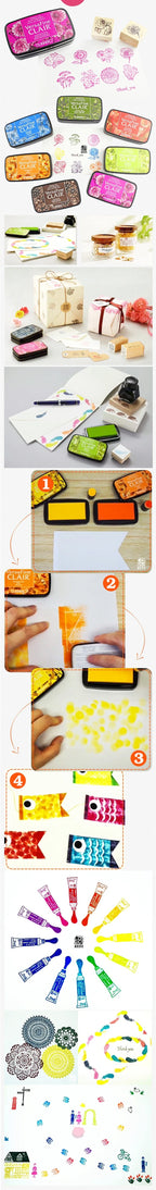 Quick Dry Detail Ink Pad DIY Making Greeting Cards Smearing Stamps Tsukineko VersaFine CLAIR