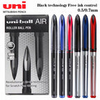 3/6pcs Japan Uniball Gel Pen AIR Straight Liquid Signature Pen UBA-188 Black Technology 0.5/0.7mm Free Writing School Supplies