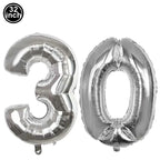 Happy Birthday 30 Year Old Disposable Tableware Black Gold Plate Tablecloth Banner For 30th Birthday Party Decorations  Supplies