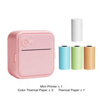 Dolewa D8 Portable Printer Thermal Paper Stickers Paper Mini Printers Labels Maker Printer for Photo Printing for Gift