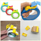 3-Pack Portable Tape Cutter Dispenser for Painter Craftsman DIY Craft Easy Tape Divider