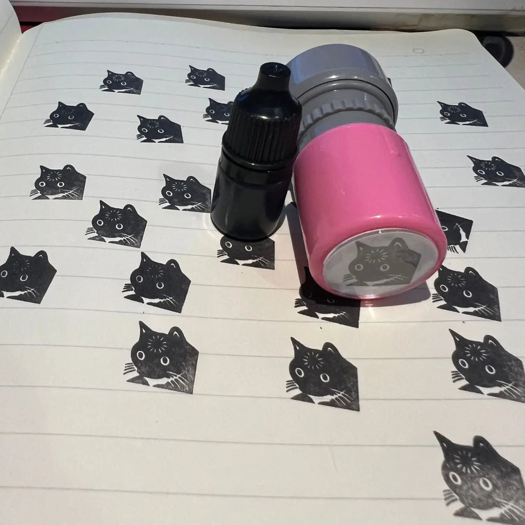 Funny Emoji Stamps Creative Small Round Seals for Students Cute
