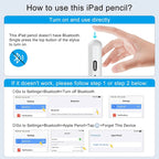 For Apple Pencil 2nd Generation Original Stylus Pen iPad Pencils For iPad Pro Air 11 M3 a16 5 9 12.9 Mini 2018-2026 Accessories