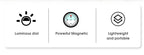 Kanpas EDC Outdoor Compass with Luminous / High Quality Compass / Outdoor Compass / Adventure Compass / K18 / K25
