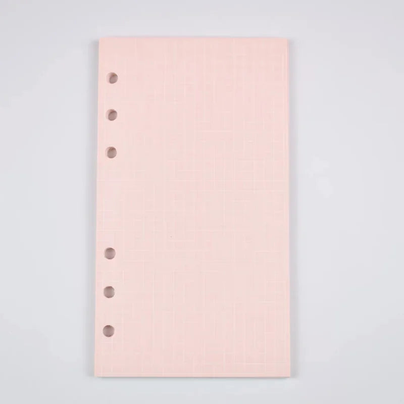 45 Sheets A5 A6A7 Loose Leaf Notebook Refill Spiral Binder Inner Page Weekly Monthly To Do Line Dot Grid Inside Paper Stationery