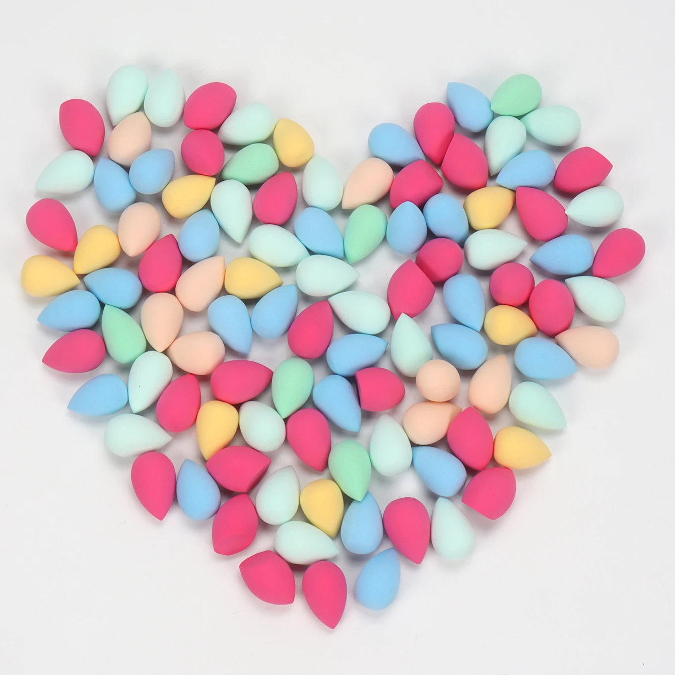 10/20/30/50/100Pcs Mini Makeup Sponge, Expands When Exposed to Water, Suitable for All Skin Types