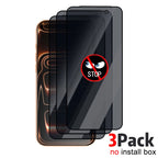 Easy Install Tempered Glass Privacy Screen Protectors for IPhone 17/17 Air/17 Pro/17 ProMax Anti-spy Auto Alignment Kit Film