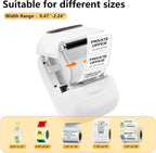 Marklife Thermal Label Printer P50 Mini Protable Bluetooth Stickers Self-adhesive Printer For Kitchen Office To Gift/Marking/Tag
