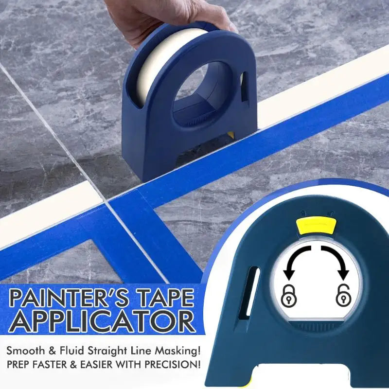 1/2PCS Manual Masking Tape Dispenser Painter Tape Applicator Tool for Home Renovation Construction Caulking Grouting