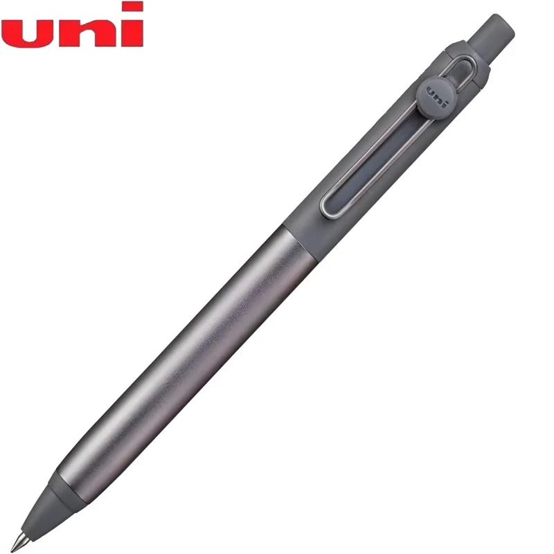 New Uni uniball Zento Flow Metal Rollerball Pen Aluminum Grip Gel Pens 0.5mm Water-Based Black Ink Ultra Smooth Writing Japan