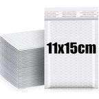 10/60x Bubble Mailers Self Seal Padded Envelopes Waterproof Business Mailing Packages Multi-size Shipping Bags Black White Pink