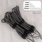 Red Adjustable Mobile Phone Strap / Color Wrist Lanyard for USB Flash Drives Keys Keychains Camera Key For Samsung XIAOMI iPhone