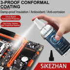 130ml Electrical Contact Cleaner, Fast Drying Circuit Board PCB Cleaner Spray, Remove Oxide for Electronic Repair SIKEZHAN