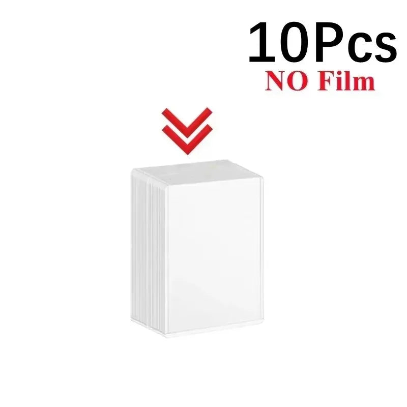 1-50Pcs 35PT Transparent Card Sleeve Clear Trading Card Holder Idol Photo Game Card Holders Cover