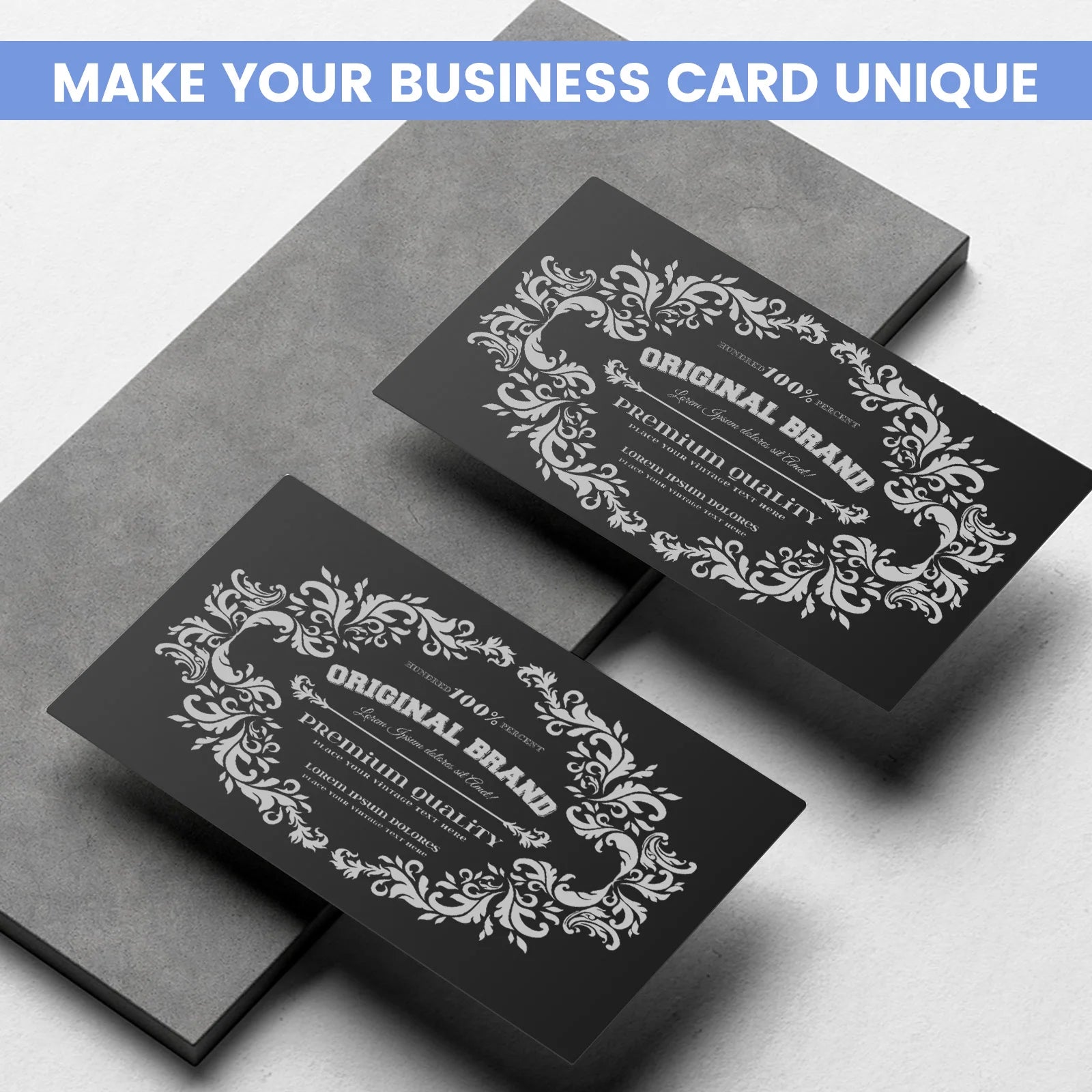 50/100pcs Blank Engraved Custom Visiting Name Cards Laser Engraving Mark Aluminium Alloy Metal Sheet Business Cards