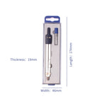 Professional Metal Drawing Compass Drafting Tools with Lead Refill for Student Math Geometry School Office Stationery Supplies