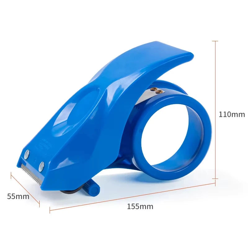 Thickening Wide Adhesive Tape Sealer Transparent Cutter Stationery Holder for Express Logistics Packer Office Stationery